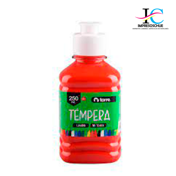 Tempera Rojo